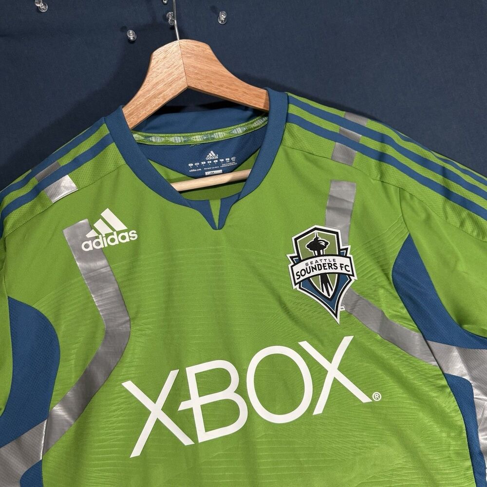 Seattle Sounders 2011/12 Jersey Gspurning Goalie Adidas SIGNED Large - No COA - Picture 10 of 12